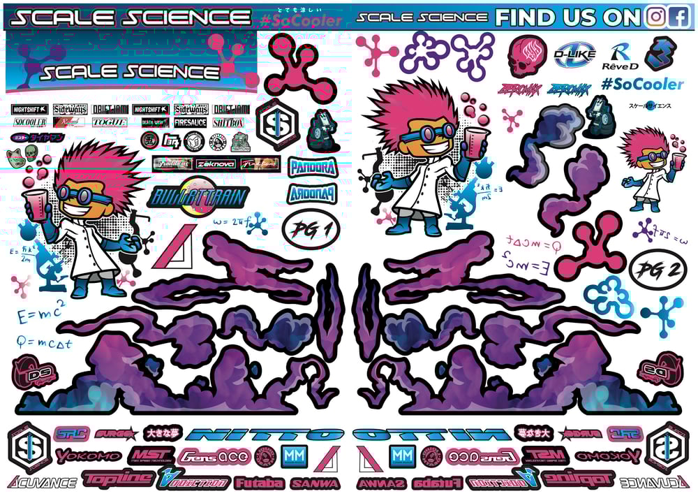 DESIGN 4 MAD SCIENTIST LIVERY (STANDARD) ***PRE-ORDER*** 