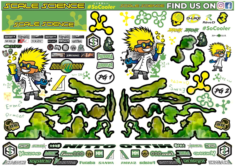 DESIGN 5 MAD SCIENTIST LIVERY (STANDARD) ***PRE-ORDER*** 