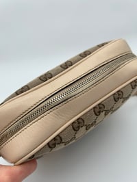 Image 4 of Gucci Bree GG Canvas Crossbody Bag Cream