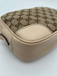 Image 9 of Gucci Bree GG Canvas Crossbody Bag Cream