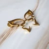 Morgana's Butterfly Brooch (House in Fata Morgana) Gold Plated Pin