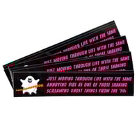 Image 2 of 90s Shaking Screaming Ghost Sticker