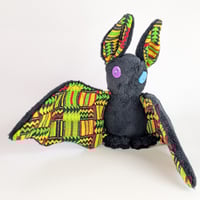 Image 1 of Malachi the Party Bat - Small Plush Bat