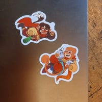 Drunk Monkey Sticker