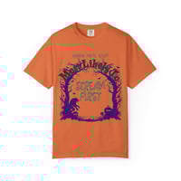 Image 3 of BURNT ORANGE Halloween Movie Night Unisex Tees | Most Likely to Root for the Villain