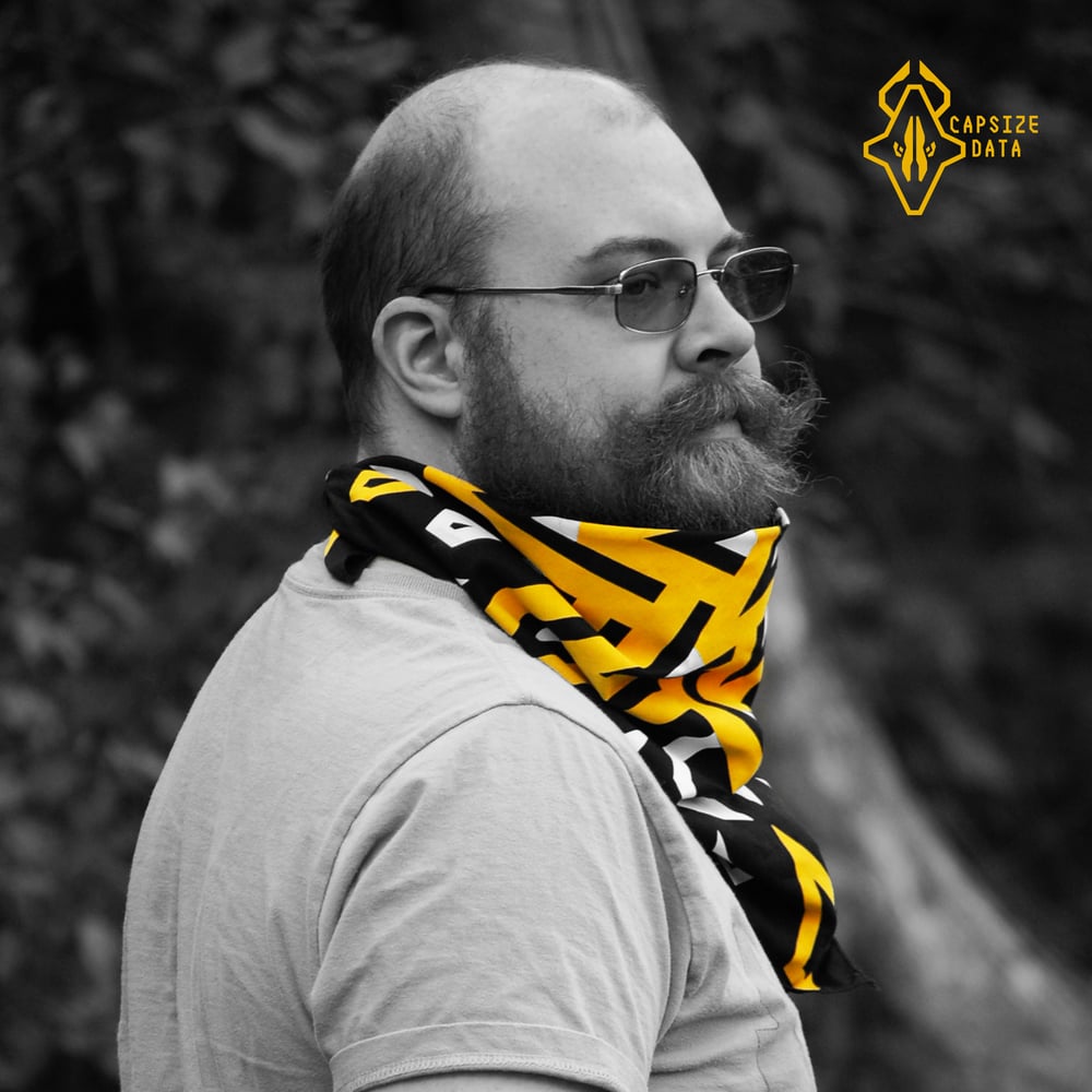 Image of STARBURST YELLOW BANDANA