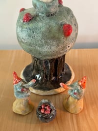 Image 17 of Candle Holder Trees: Fairies gatherine apples
