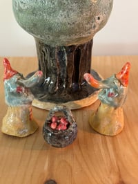 Image 19 of Candle Holder Trees: Fairies gatherine apples