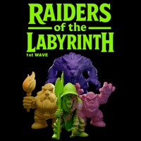 Image 1 of Raiders of the Labyrinth – STL Pack -WAVE 01-