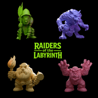 Image 2 of Raiders of the Labyrinth – STL Pack -WAVE 01-