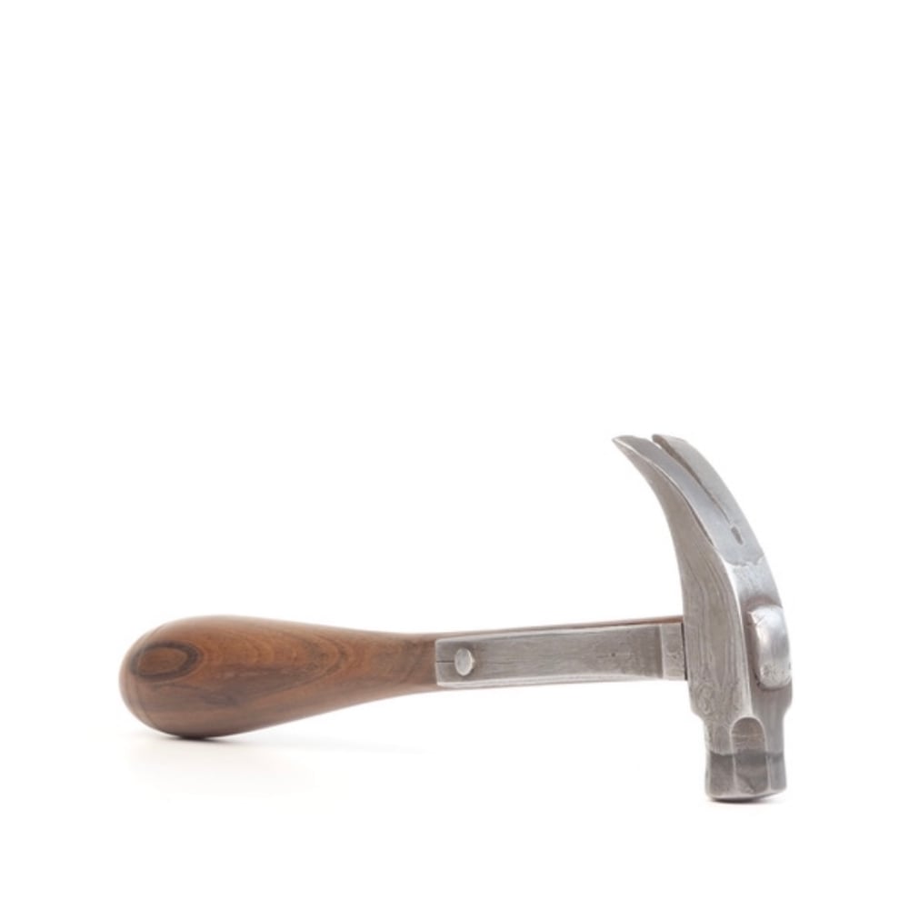 Wrought Iron Claw Hammer w/ Side Straps