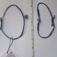 Image 4 of Jasper Drop Bead Black Bracelet