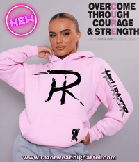 Ultra Pink Cancer Awareness Hoodie 