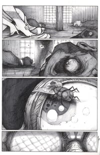 KOMUSO ORIGINAL PAGE ART SIGNED