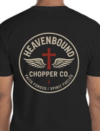 Image 2 of "WINGED CROSS" T-SHIRT