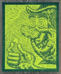 Hatter Risograph, 2025 (green variant)