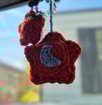 Image 1 of Star and moon car hanger