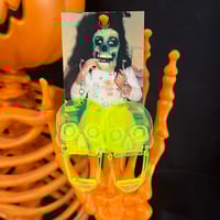 Image 1 of skull holler earrings