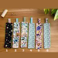 Image 1 of Handmade Fabric Bookmarks