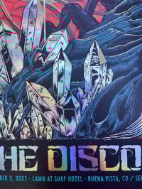 Image 2 of The Disco Biscuits in Buena Vista and Bellvue, CO Poster - Foil Version