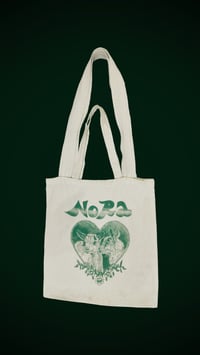 "2 GOATS " TOTE BAG WITH EXTENDED STRAPS