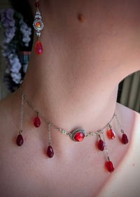 Image 1 of Red Queen Necklace Set