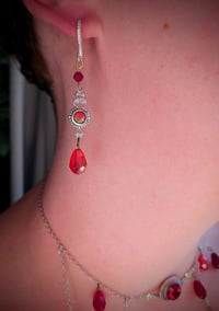 Image 2 of Red Queen Necklace Set