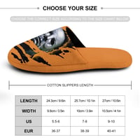 Image 4 of Koffee Slippers N' Kreme Spooky Solemates Cotton Mens Womens Slippers