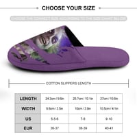 Image 7 of Koffee Slippers N' Kreme Spooky Solemates Cotton Mens Womens Slippers