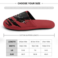 Image 13 of Koffee Slippers N' Kreme Spooky Solemates Cotton Mens Womens Slippers