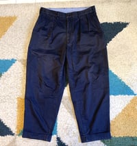 Image 1 of Beams Plus + pleated cotton chino pants, made in Japan, size M (fits 31”)