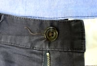 Image 5 of Beams Plus + pleated cotton chino pants, made in Japan, size M (fits 31”)