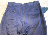 Image 7 of Beams Plus + pleated cotton chino pants, made in Japan, size M (fits 31”)