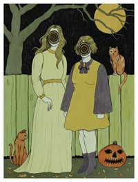 we don’t trick or treat on that street 9x12 print