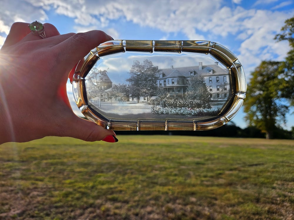 Image of Kings Park State Hospital: Group 1 Bullet Border Trinket Tray 