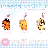 Image 3 of [PRE-ORDER] ZEROBASEONE ZERONI BUTT ACRYLIC KEYCHAINS