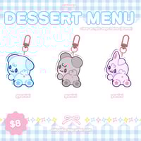 Image 4 of [PRE-ORDER] ZEROBASEONE ZERONI BUTT ACRYLIC KEYCHAINS