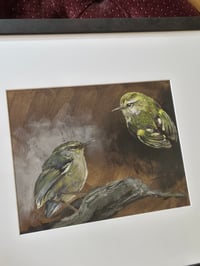 Image 1 of Framed Rifleman Acrylic Painting