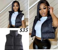 Black Bubble Vest