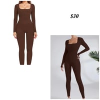 Image 1 of Brown Jumpsuit 