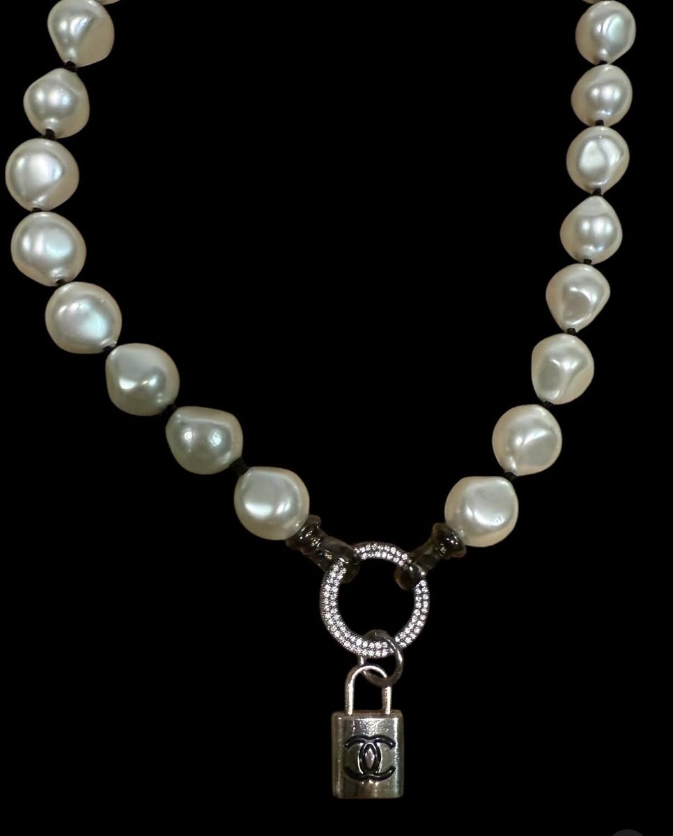 The “Lisa” Locks and Pearls | SHOP LUXE UPCYCLED