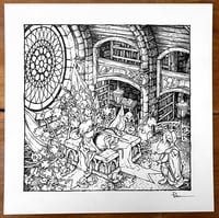 Image 2 of Lilygrove Funeral Original Art