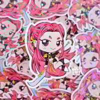 Mira Holographic Vinyl Sticker
