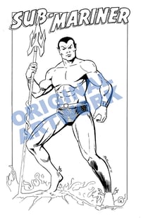 Original Art: Sub-Mariner