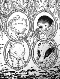 Image 2 of Wind in the Willows Cover Original Art