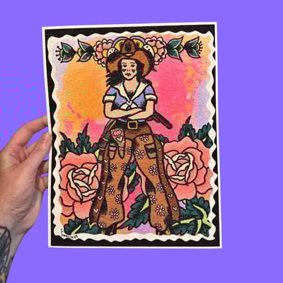 Image of Put 'em up Print