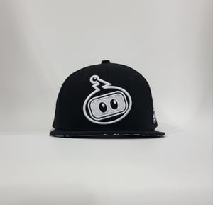 Image of Enzo’s Shed Logo Snapback Embroidered (Black)