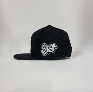 Image of Enzo’s Shed Logo Snapback Embroidered (Black)