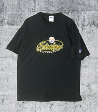 Image 1 of Pittsburgh Steelers 90s Pro Player Embroidered T-Shirt XL Made In USA