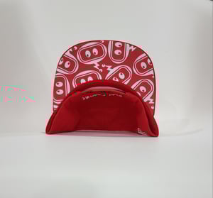 Image of Enzo’s Shed Logo Snapback Embroidered (Red)